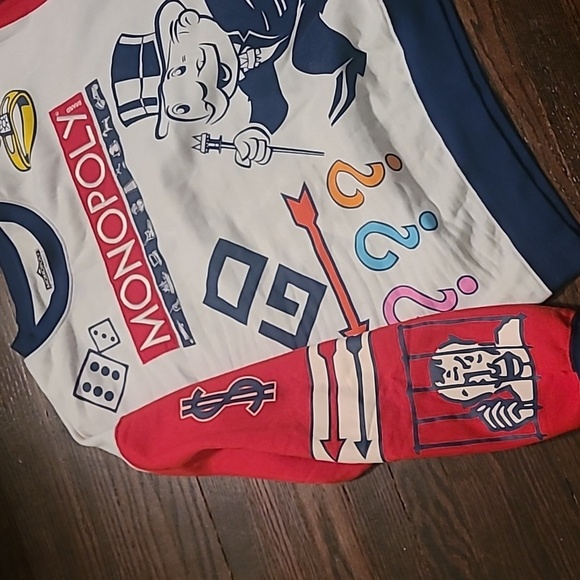 Monopoly Board Game Retro Style Novelty Crewneck Sweatshirt Mens XL Nostalgia - Picture 4 of 12